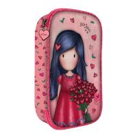 Opakowanie Rozkładany 4 Częściowy Piórnik Z Wyposażeniem