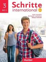 Schritte International Neu 3 AB A2.1 HUEBER. Autor: Silke Hilpert, Daniela Niebisch, Sylvette Penning-Hiemstra. SmakLiter.pl Okładka książki Schritte International Neu 3 AB A2.1 HUEBER