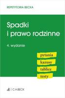 Spadki i prawo rodzinne. Autor: Opracowanie zbiorowe. SmakLiter.pl Okładka książki Spadki i prawo rodzinne