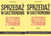 Okładka książki Sprzedaż w gastronomii Część 1-2