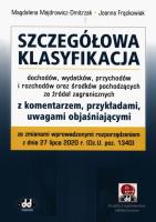 Szczegółowa klasyfikacja dochodów wydatków przychodów i rozchodów oraz środków pochodzących ze źródeł zagranicznych. Autor: Majdrowicz-Dmitrzak Magdalena, Frąckowiak Joanna. SmakLiter.pl Okładka książki Szczegółowa klasyfikacja dochodów wydatków przychodów i rozchodów oraz środków pochodzących ze źródeł zagranicznych