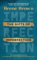 The Gifts of Imperfection. Autor: Brene Brown. SmakLiter.pl Okładka książki The Gifts of Imperfection