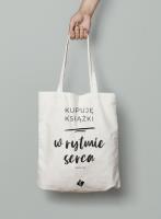 Opakowanie Torba bawełniana eco - Książki w rytmie serca