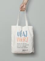 Opakowanie Torba bawełniana eco - Ufaj wierz