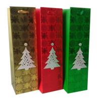 Opakowanie Torebka Świąteczna pionowa Butelka mix