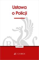 Ustawa o Policji wyd. 2020. Autor: Opracowanie zbiorowe. SmakLiter.pl Okładka książki Ustawa o Policji wyd. 2020
