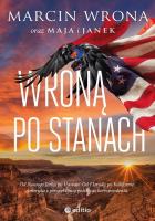 Wroną po Stanach. Autor: Marcin Wrona. SmakLiter.pl Okładka książki Wroną po Stanach