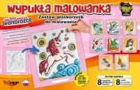 Opakowanie Wypukła malowanka - Jednorożce Zestaw 8 wzorów