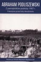 Okładka książki Z pamiętników podróży 1907 r. Palestyna przed laty dwudziestu