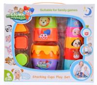 Zabawka dla dzieci kubeczki do układania. Wydawca: BamBam. SmakLiter.pl Opakowanie Zabawka dla dzieci kubeczki do układania