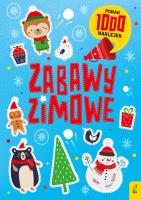 Zabawy świąteczne. Ponad 1000 naklejek. Autor: Opracowanie zbiorowe. SmakLiter.pl Okładka książki Zabawy świąteczne. Ponad 1000 naklejek