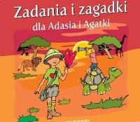 Okładka książki Zadania i zagadki dla Adasia i Agatki