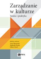 Zarządzanie w kulturze. Teoria i praktyka. Autor: Anna Pluszyńska, Agnieszka Konior, * Łukasz Gaweł     * Monika Karolczuk. SmakLiter.pl Okładka książki Zarządzanie w kulturze. Teoria i praktyka