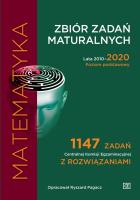 Zbiór zadań maturalnych 2010-2020 Matematyka PP. Autor: Ryszard Pagacz. SmakLiter.pl Okładka książki Zbiór zadań maturalnych 2010-2020 Matematyka PP
