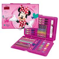Zestaw artystyczny 71 elementów Minnie 25 ZA71MM25. Wydawca: Derform. SmakLiter.pl Opakowanie Zestaw artystyczny 71 elementów Minnie 25 ZA71MM25