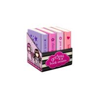 Opakowanie Zestaw gumek w kształcie książek - Gorjuss Sparkle