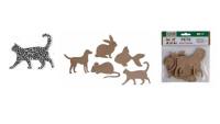 Opakowanie Zestaw kształtów tekturowych Pets 5szt HAPPY COLOR