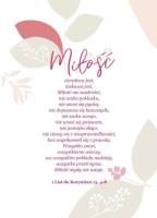 Opakowanie A Kartka Składana - Hymn o miłości ST