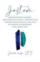 Opakowanie A Kartka składana - Jestem bowiem świadomy ST