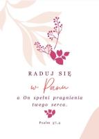 Opakowanie A Kartka Składana - Raduj się w Panu ST