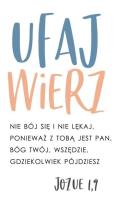 Opakowanie A Kartka składana - Ufaj wierz