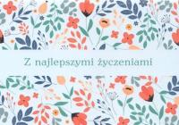 Opakowanie A Kartka składana - Z najlepszymi życzeniami