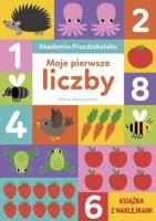 Okładka książki Akademia Przedszkolaka. Moje pierwsze liczby
