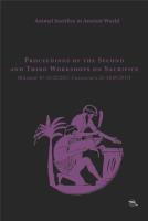 Animal Sacrifice in Ancient World. Proceedings of. Autor: Krzysztof Bielawski, Matylda Amat Obryk. SmakLiter.pl Okładka książki Animal Sacrifice in Ancient World. Proceedings of