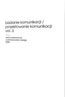 Badanie komunikacji/Projektowanie komunikacji. Autor:   Praca zbiorowa. SmakLiter.pl Okładka książki Badanie komunikacji/Projektowanie komunikacji