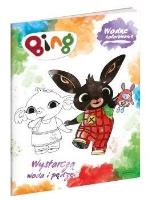 Bing. Wodne kolorowanie. Autor: Anna Czerepaniak. SmakLiter.pl Okładka książki Bing. Wodne kolorowanie