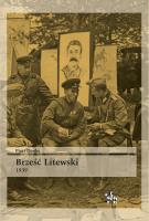 Brześć Litewski 1939. Autor: Derdej Piotr. SmakLiter.pl Okładka książki Brześć Litewski 1939
