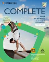 Okładka książki Complete First for Schools Student's Book Pack (SB wo Answers w Online Practice and WB wo Answers w Audio Download)