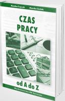 Czas pracy od A do Z. Autor: Frączek Monika, Monika Cieślak. SmakLiter.pl Okładka książki Czas pracy od A do Z