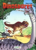 Dinozaury w komiksie T.3. Autor: Arnaud Plumeri. SmakLiter.pl Okładka książki Dinozaury w komiksie T.3