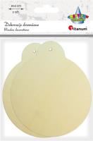 Opakowanie Drewniane bombki 2szt