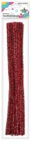 Opakowanie Druciki metalizowane 0,6x30cm 30szt czerwone