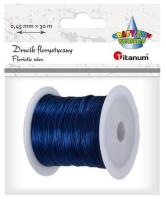 Opakowanie Drut dekoracyjny 0,45mm/30m niebieski PJ499