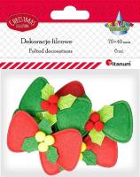 Opakowanie Filcowe kokardki 6szt