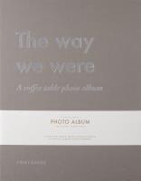 Fotoalbum The Way We Were. Wydawca: Printworks. SmakLiter.pl Opakowanie Fotoalbum The Way We Were