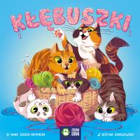 Gra Kłębuszki. Autor: Anna Sobich-Kamińska. SmakLiter.pl Okładka książki Gra Kłębuszki