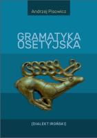 Okładka książki Gramatyka osetyjska (Dialekt Iroński)