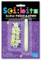 Opakowanie Gwiazdki i farba świecąca w ciemności 4M
