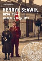 Henryk Sławik 1894-1944. Autor: Kurpierz Tomasz. SmakLiter.pl Okładka książki Henryk Sławik 1894-1944