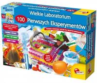 I'M Genius science Wielkie Laboratorium 100 pierwszych eksperymentów. Wydawca: Lisciani. SmakLiter.pl Opakowanie I'M Genius science Wielkie Laboratorium 100 pierwszych eksperymentów