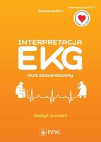 Interpretacja EKG. Kurs zaawansowany. Zeszyt ćwiczeń. Autor: Szafran Bartosz. SmakLiter.pl Okładka książki Interpretacja EKG. Kurs zaawansowany. Zeszyt ćwiczeń