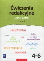Okładka książki J.Polski SP 4-6 Ćwiczenia redakcyjne cz.1 WSiP