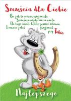 Karnet Happy B6 + koperta wzór nr 09. Wydawca: STAMP. SmakLiter.pl Opakowanie Karnet Happy B6 + koperta wzór nr 09