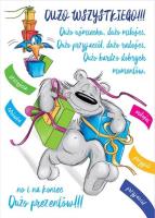 Karnet Happy B6 + koperta wzór nr 11. Wydawca: STAMP. SmakLiter.pl Opakowanie Karnet Happy B6 + koperta wzór nr 11