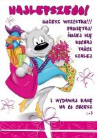 Karnet Happy B6 + koperta wzór nr 21. Wydawca: STAMP. SmakLiter.pl Opakowanie Karnet Happy B6 + koperta wzór nr 21