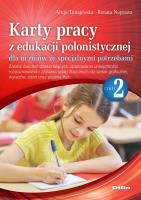 Karty pracy z edukacji polonistycznej dla uczniów ze specjalnymi potrzebami. Część 2. Autor: Naprawa Renata Tanajewska Alicja, Naprawa Renata. SmakLiter.pl Okładka książki Karty pracy z edukacji polonistycznej dla uczniów ze specjalnymi potrzebami. Część 2